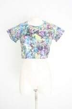 cropped kaisan feminino estampado
