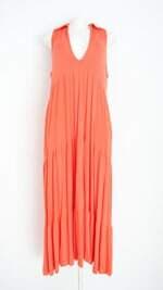 vestido tig feminino laranja