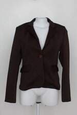 Blazer popp feminino marrom escuro 