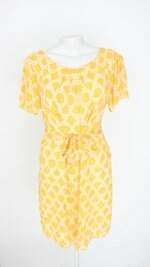 vestido totem feminino estampado com faixa na cintura