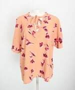 blusa renner feminina estampada com recortes