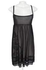 vestido bahal feminino preto com forro