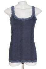 regata Calvin Klein feminina azul com renda