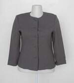 Casaco quatsi feminino verde com estampa de giz 