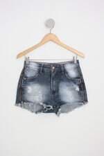 shorts byUnna jeans feminino azul