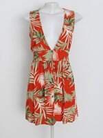 vestido forever21 feminino estampado 