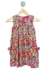 vestido kids colorido
