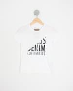camiseta guess kids branca