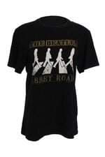 camiseta Renner beatles masculina preta com silk