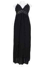 vestido feminino preto com forro e renda