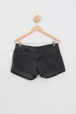 shorts jeans C&A feminino cinza
