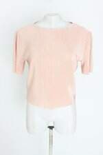 blusa renner feminina rosa com plissado