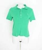 camisa polo Ralph Lauren feminino verde com bordado