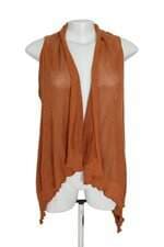 Colete feminino Polo Wear marrom