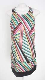 vestido missoni feminino estampado com forro