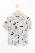 camisa kids colorida