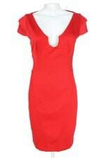 vestido Tufi Duek feminino vermelho com forro