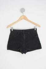 shorts jeans forever 21 feminino cinza