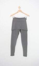 calça legging kaisan feminina cinza 