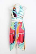 vestido hirus feminino estampado 