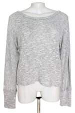 blusa Aéropostale feminina cinza com barra mullet