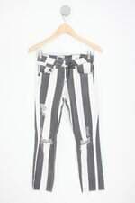 calça de sarja john john feminina estampada
