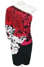 vestido feminino estampado com drapeado e sobreposição