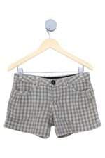 shorts Cantão feminino xadrez