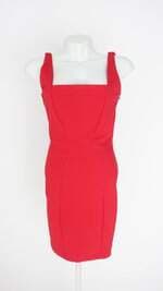 vestido splash feminino vermelho