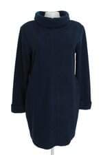 Vestido Immature azul marinho