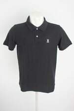 camisa polo psycho bunny masculina preta com bordado