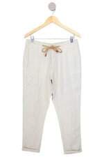 calça de tecido Zara masculino branco