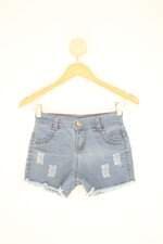 shorts jeans juvenil azul