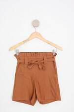 shorts juvenil marrom