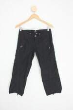 calça de sarja feminina preta