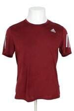 camisa esportiva Adidas feminina vinho