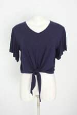 blusa feminina azul