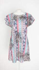 vestido dafiti feminino estampado