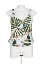 regata feminina pietra azul estampada