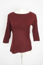 blusa de tricô siberian feminina vermelha