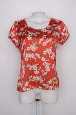 Blusa feminina cetim floral
