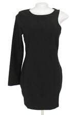 vestido curto lou bucca & marrie feminino preto com forro