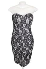vestido korecom feminino preto com forro