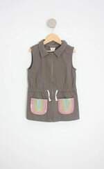 Colete max studio kids verde