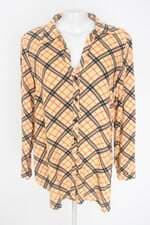 camisa that`s it feminina estampada com barra mullet