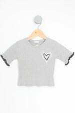 blusa kids cinza