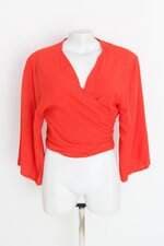 blusa panou feminina laranja