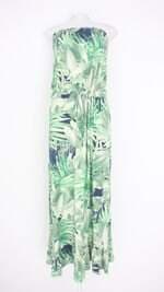vestido gregory feminino verde estampado