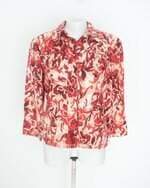 camisa coldwater creek feminina estampada 