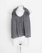 blusa animale feminina cinza